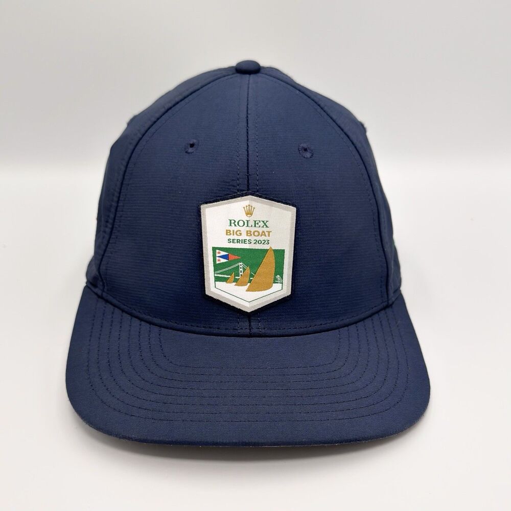Rolex Big Boat Series 2023 Hat Navy Blue Strapback Sailing Regatta Baseball Cap